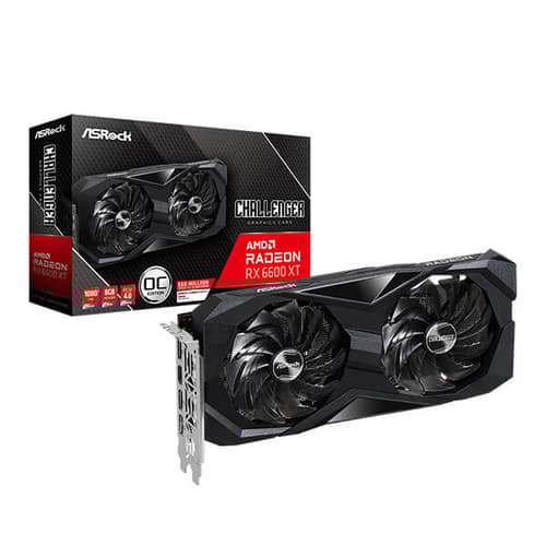 ASRock RX 6600 XT Challenger D OC 8GB Graphics Card